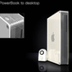 Illustration for article titled Old, Beaten PowerBook Reborn as Shiny, New Desktop